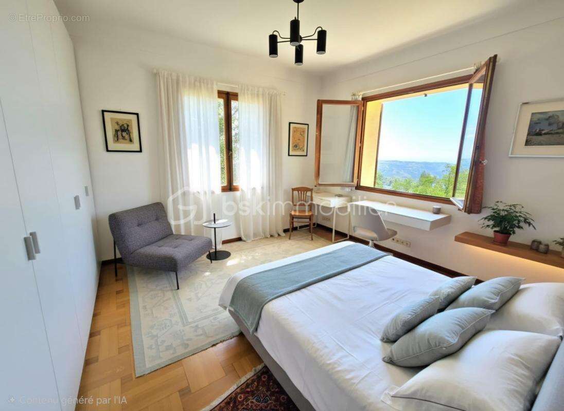Saint-Jeannet –  propriété avec vue mer panoramique, appartement indépendant et fort potentiel de valorisation - photo 18