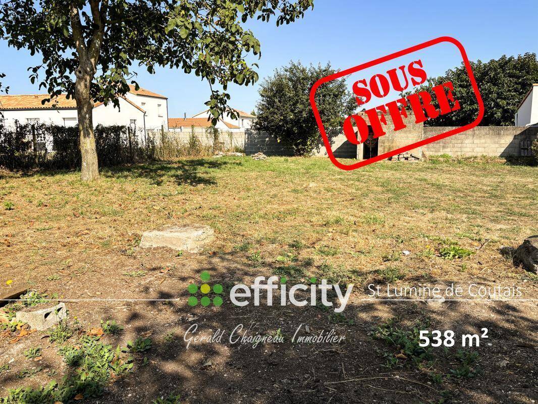Terrain à SAINT-LUMINE-DE-COUTAIS