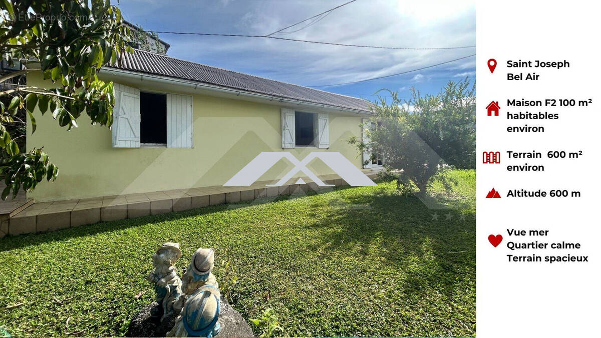 Maison à SAINT-JOSEPH