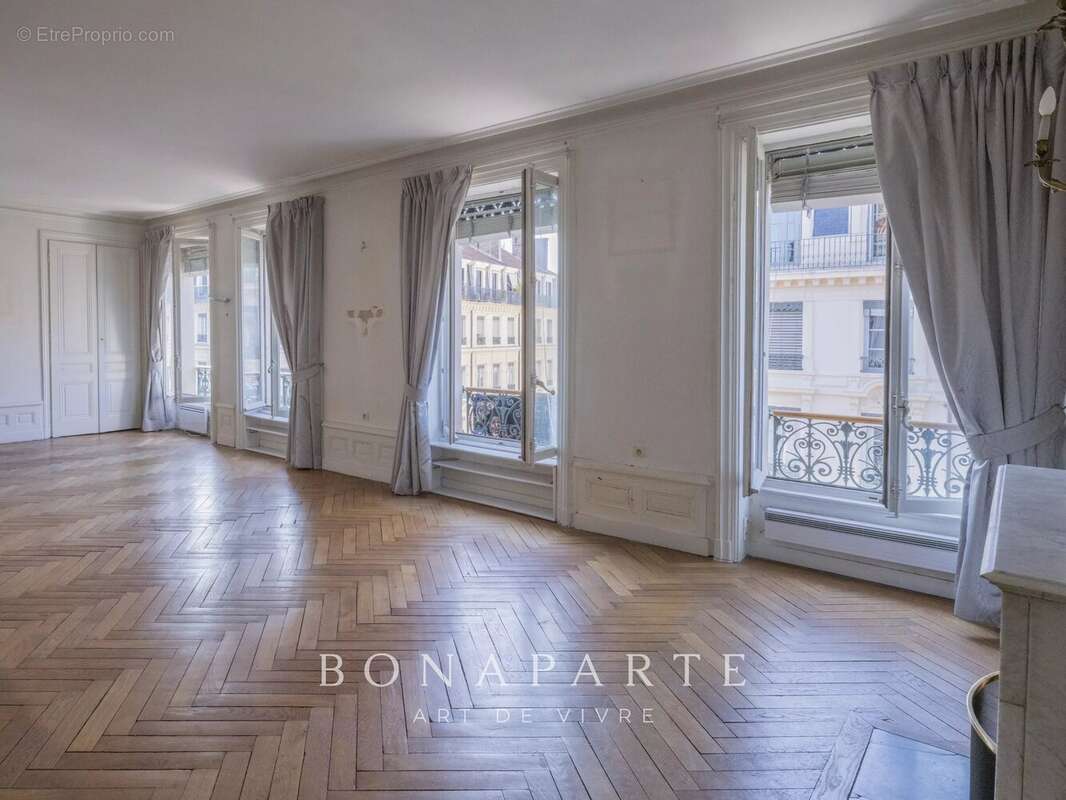 Appartement bourgeois - lyon 6 - 131m² - exposition sud et est - photo 2