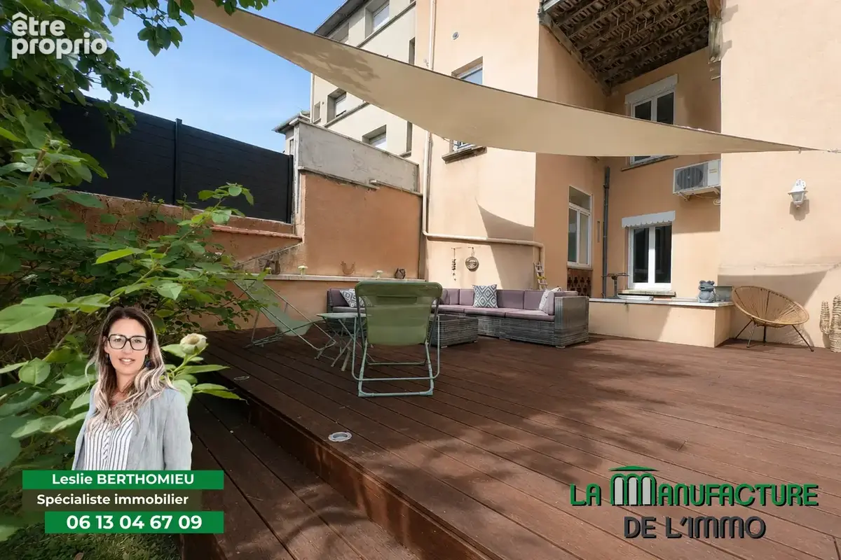 Beau duplex de + 180m2 avec terrain de 400m2 sur st chamond - photo 5