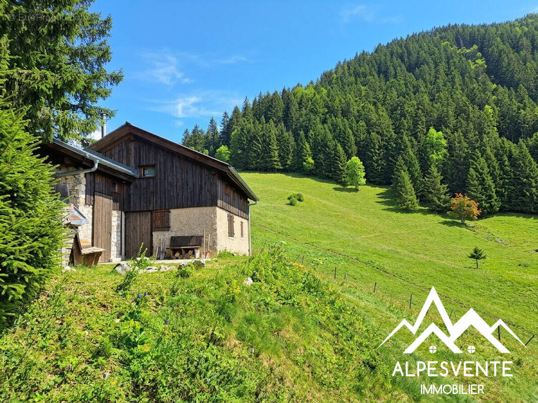 avendre_chalet_alpage_baume_poisat_alpesvente - Maison à LA BAUME