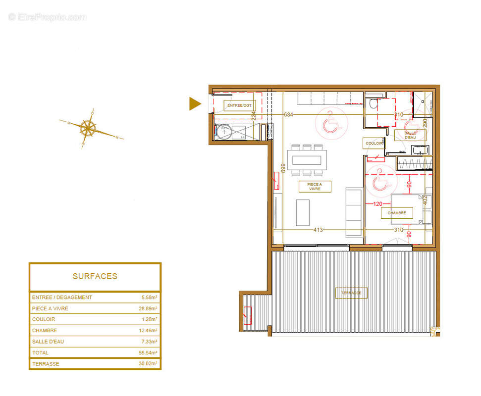 Appartement à SARI-SOLENZARA