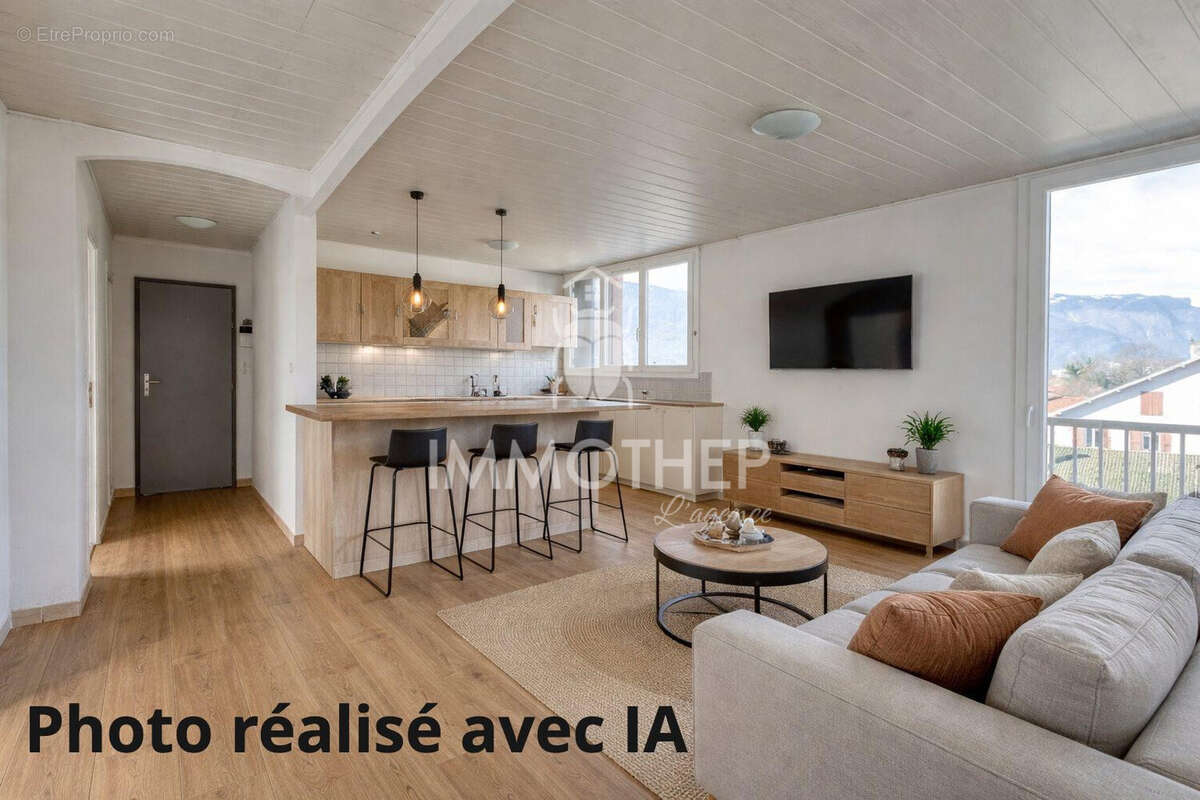 Photo réalisé avec IA - Appartement à SAINT-MARTIN-D'HERES