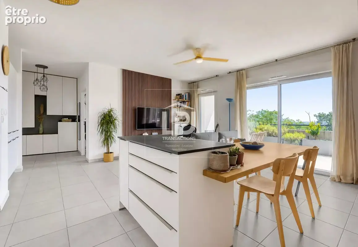 Superbe appartement T4 de 84 m² en dernier étage d'une résidence d'exception – Terrasse panoramique, environnement boisé classé, - photo 5