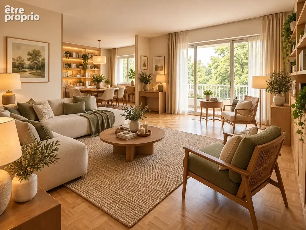 EXCLUSIVITE - BECON - 4P de 86 m2 en étage avec 16m2 d'espaces extérieurs - photo 3