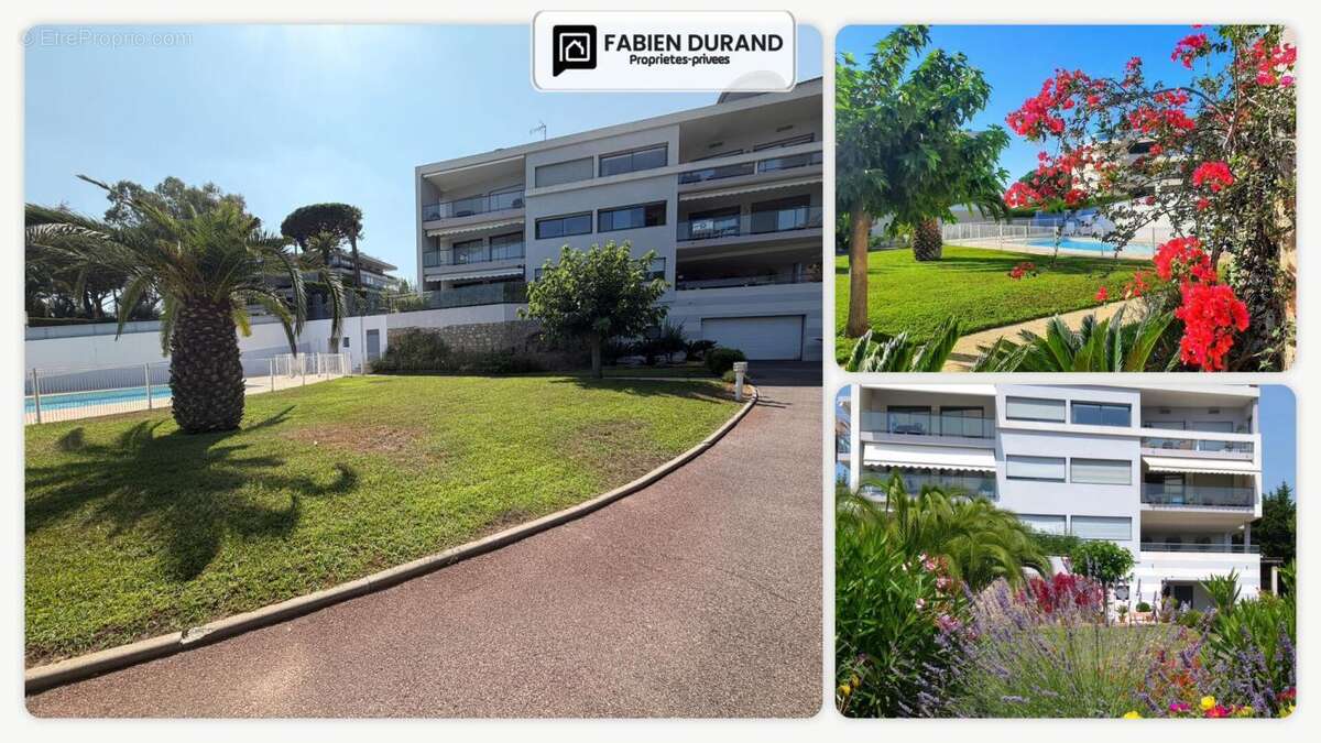 Cannes plage du midi 700m 3 pièces 71,8 m² deux terrasses 22 m²  piscine  garage -   aperçu mer - photo 3