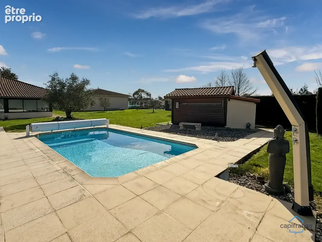 Dpt Gers (32), à vendre BARCELONNE DU GERS Maison T5 de 155 m² habitables + grands garages, dépendances et piscine sur 8678 m² d - photo 26