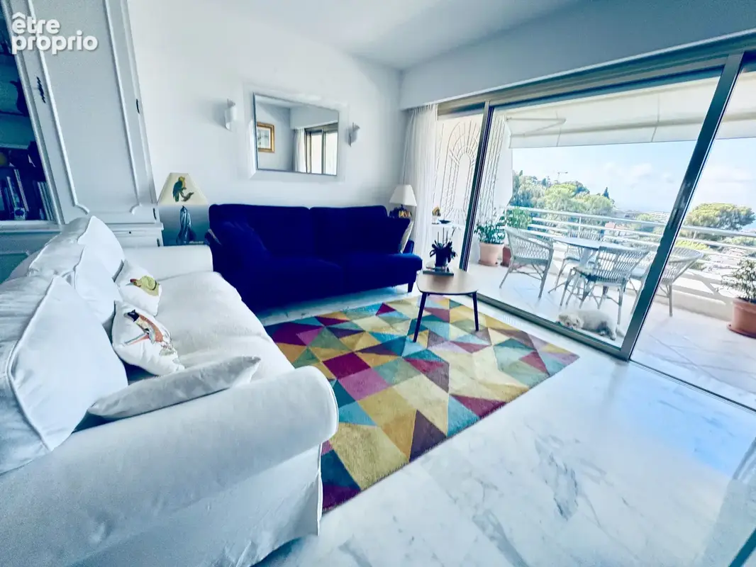 Le cannet residentiel - 2p - dernier etage - vue mer panoramique - photo 5