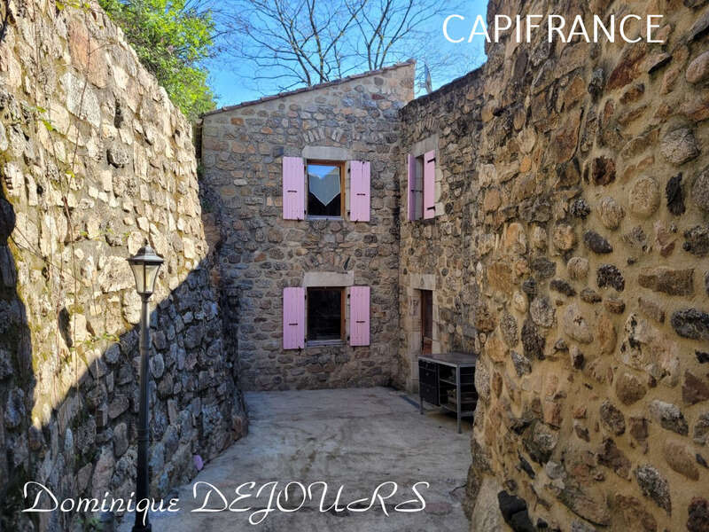 Très Belle Maison en pierres dominant la Vallée de l'Eyrieux avec une vue splendide. 3 chambres, un grand séjour et une piscine - photo 21