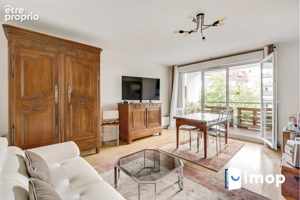 3 pièces de 64 m² avec terrasse plein sud & box - photo 2