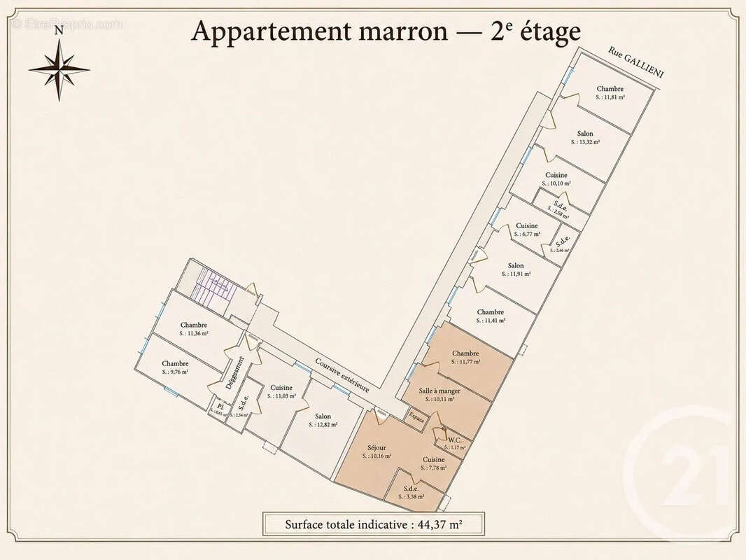 Appartement à BEAULIEU-SUR-MER