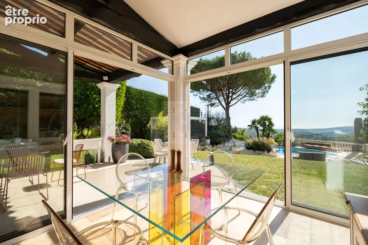 Vence - villa  310m2 - vue mer et collines - photo 17