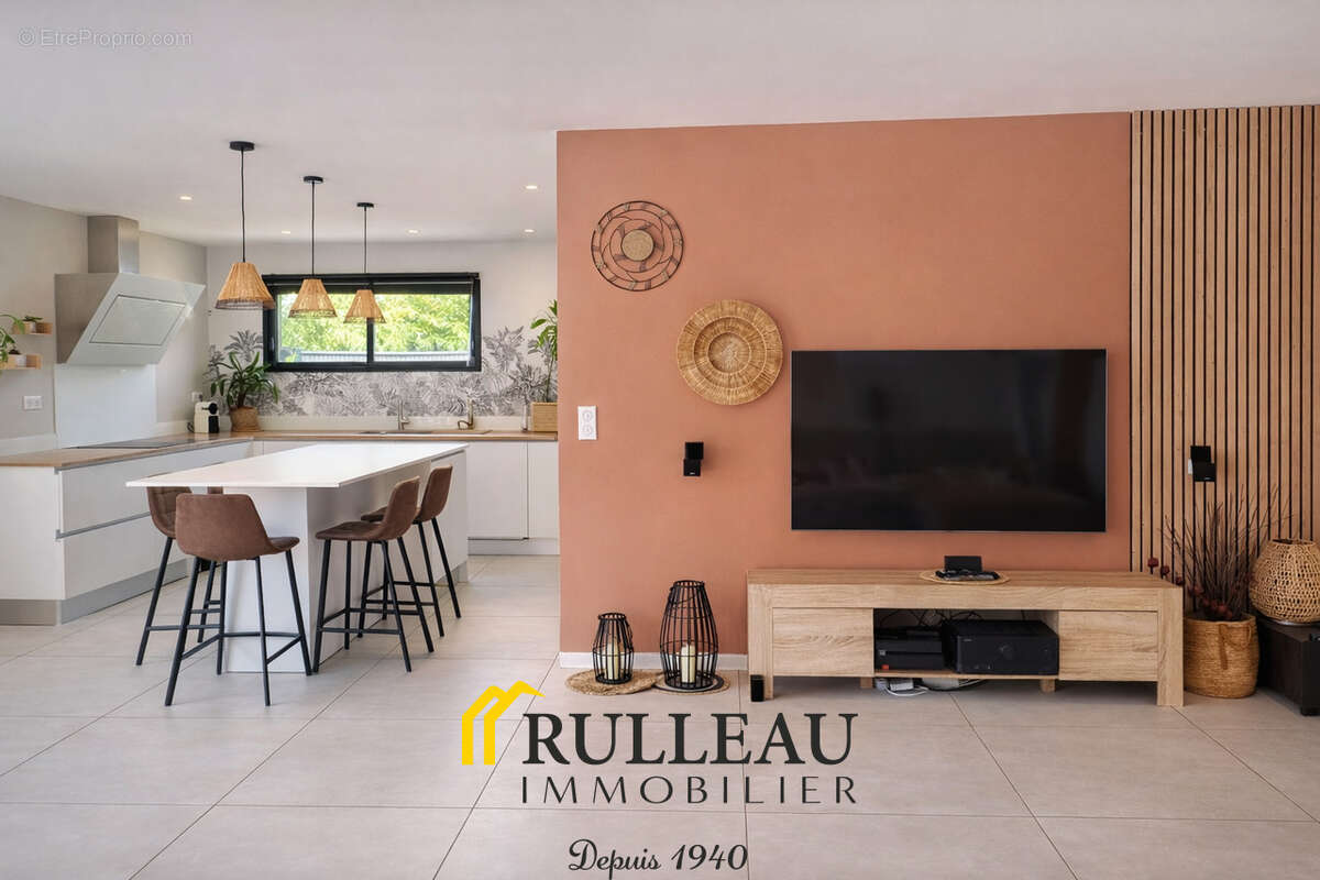 AMBARES, maison contemporaine de 138 m2 de SH -  plain pied - 4 chambres (dont 1 suite parentale) et 1 bureau - photo 6