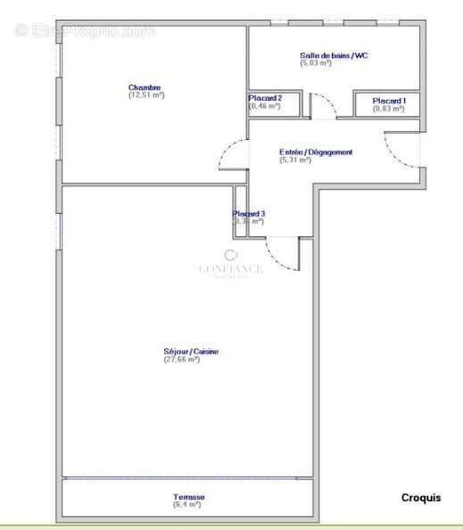 Appartement à SAINT-ETIENNE-DE-TINEE