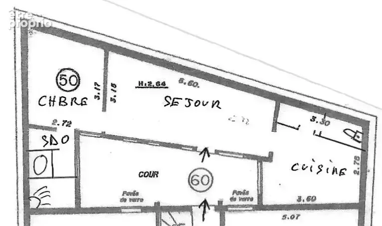Maison 2 pièces 41 m2 avec courette privative 15 m2 - Denfert Rochereau Paris 14 - photo 6