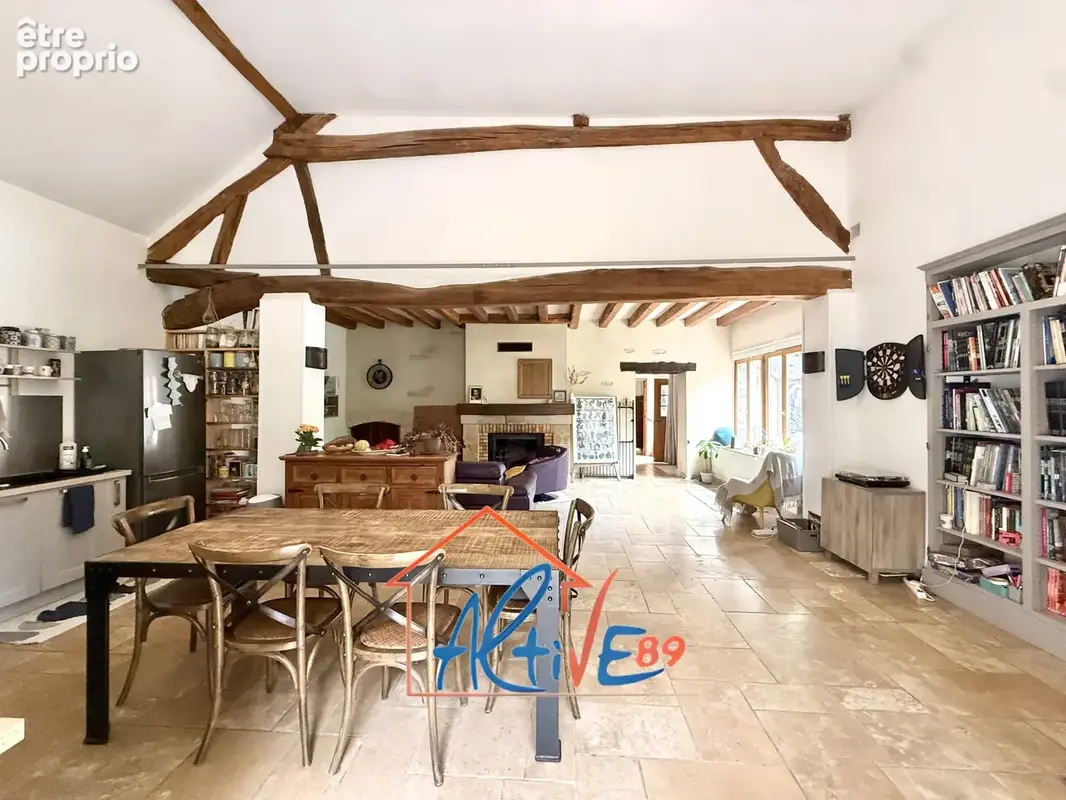 Maison ancienne de caractère au calme avec terrain arboré à Poilly-sur-Tholon - photo 8