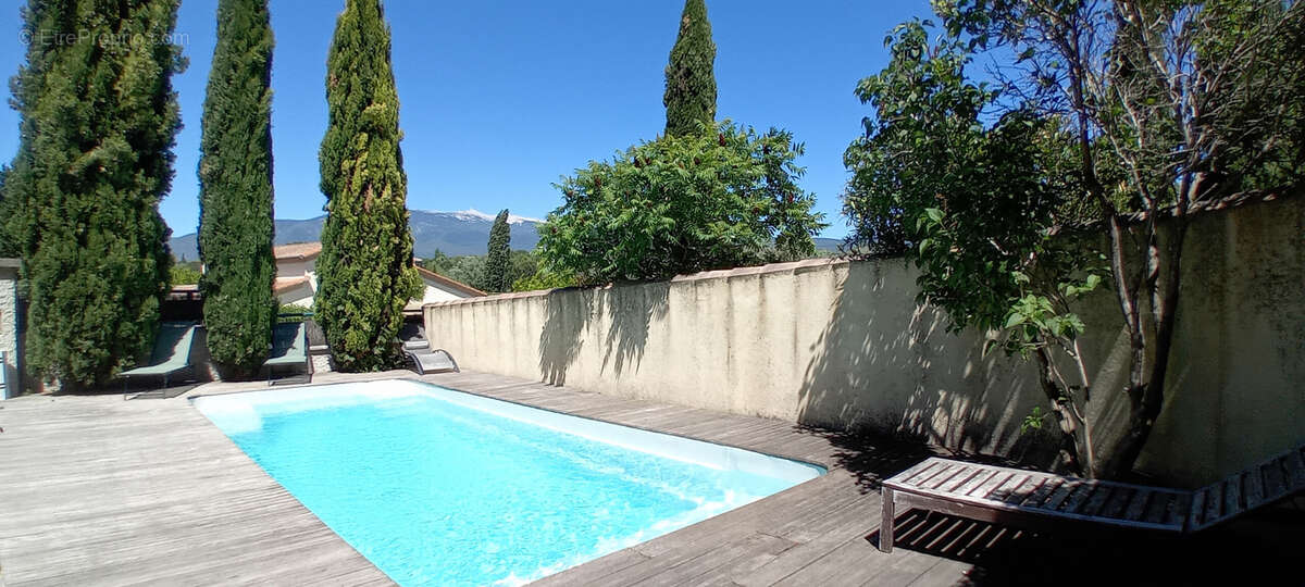 Maison de charme avec piscine chauffée et vue sur le Mont Ventoux — Mormoiron - photo 19