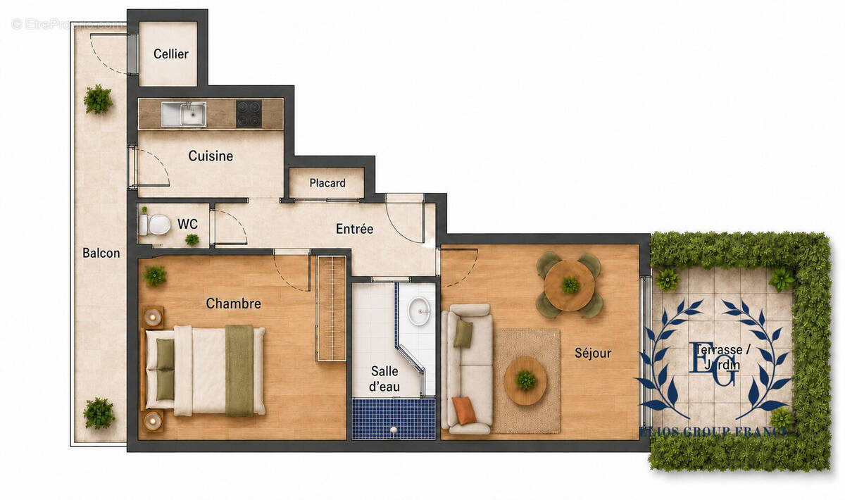 Appartement 41 m² à Montpellier  - photo 3