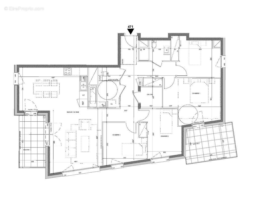 Appartement 107 m² à Meythet  - photo 8