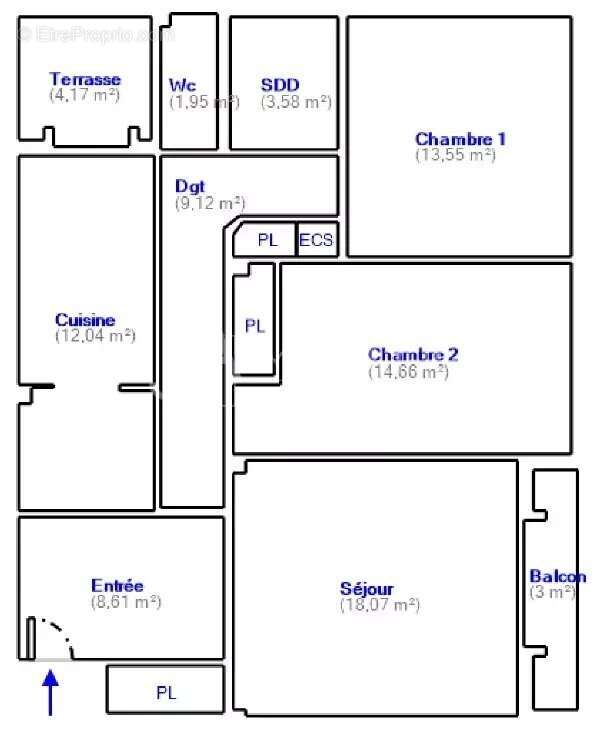 Appartement à NICE