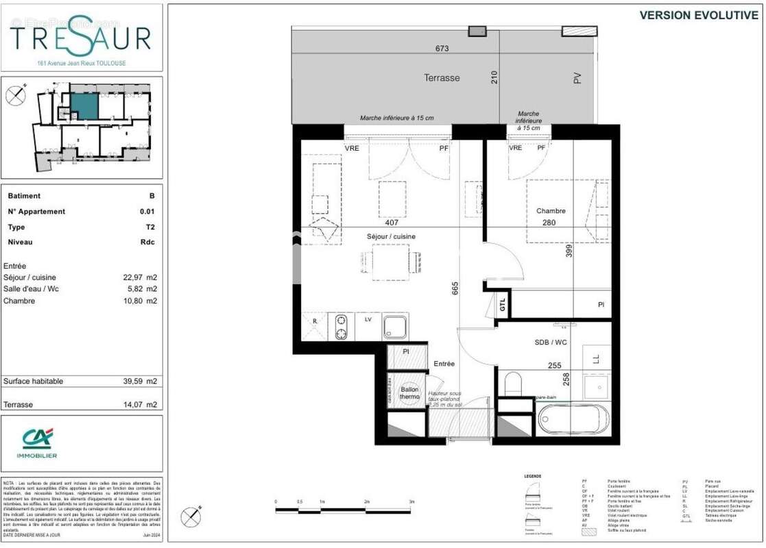 Photo 2 - Appartement à TOULOUSE