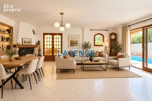 Hyeres proche commodités villa 260m2 avec piscine au calme - photo 15