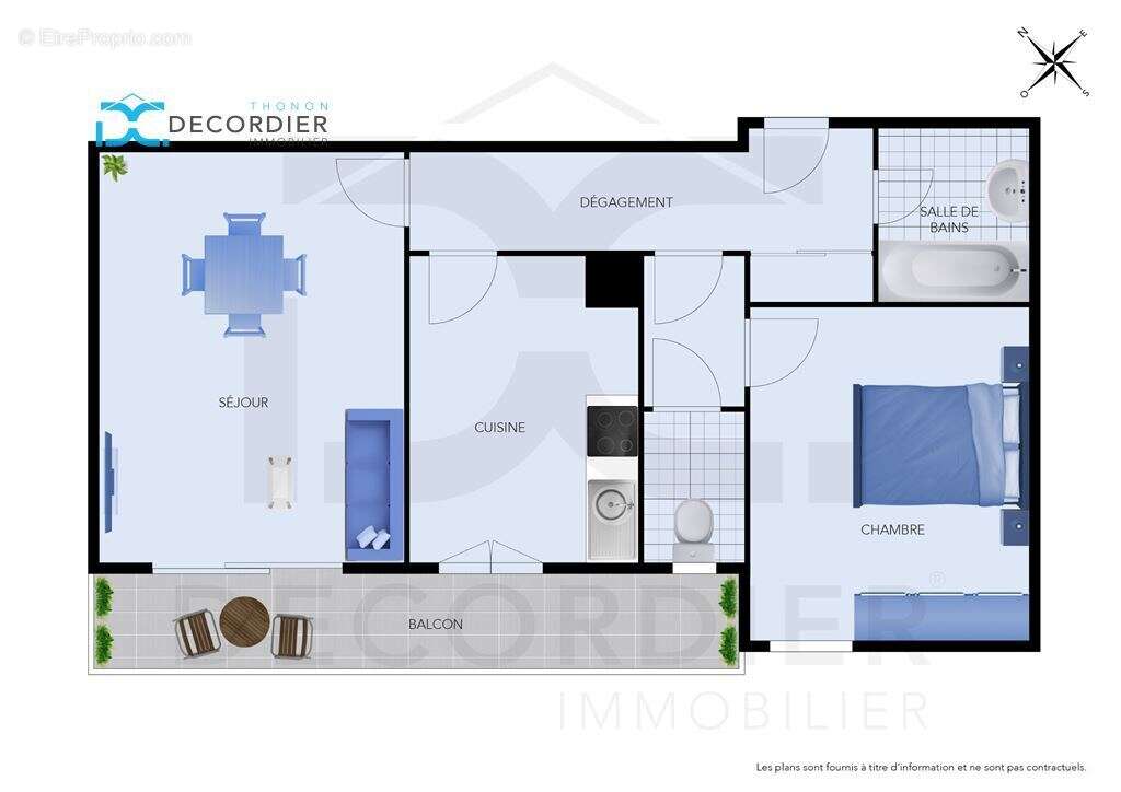 Appartement à THONON-LES-BAINS