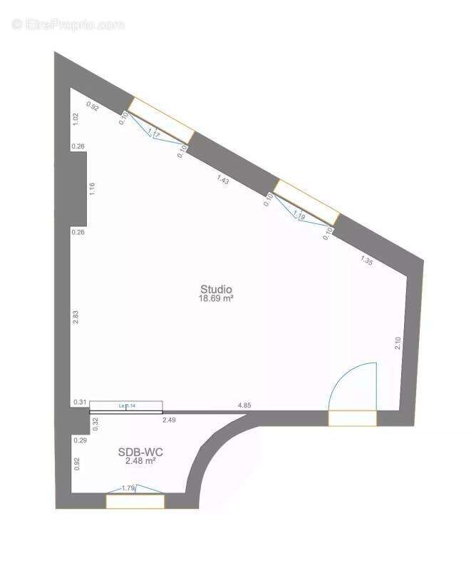 Appartement à PARIS-5E