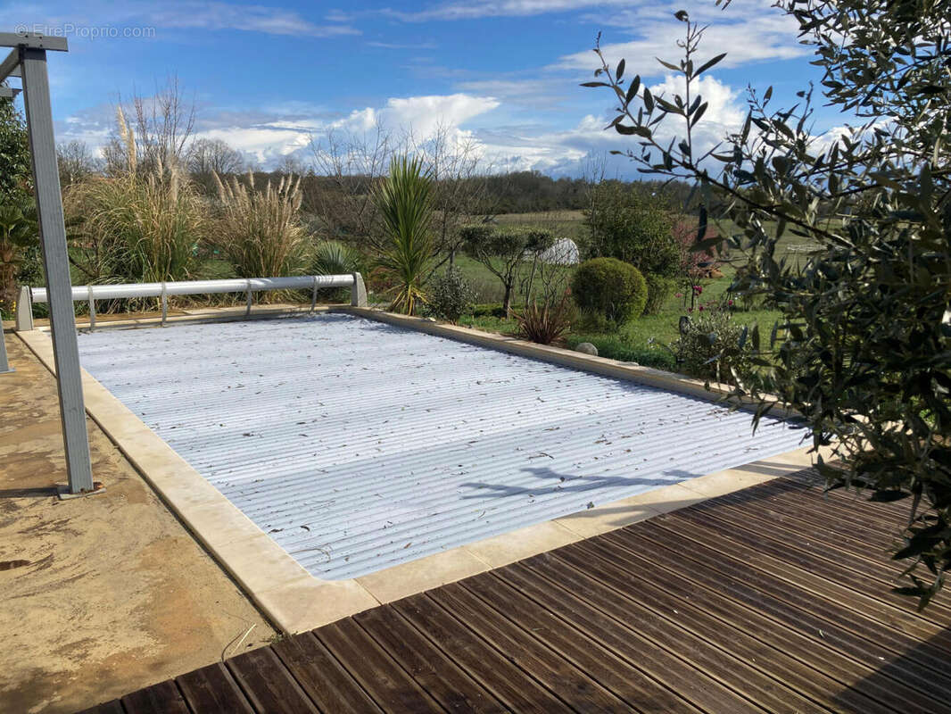 piscine bis - Maison à ARCAMBAL