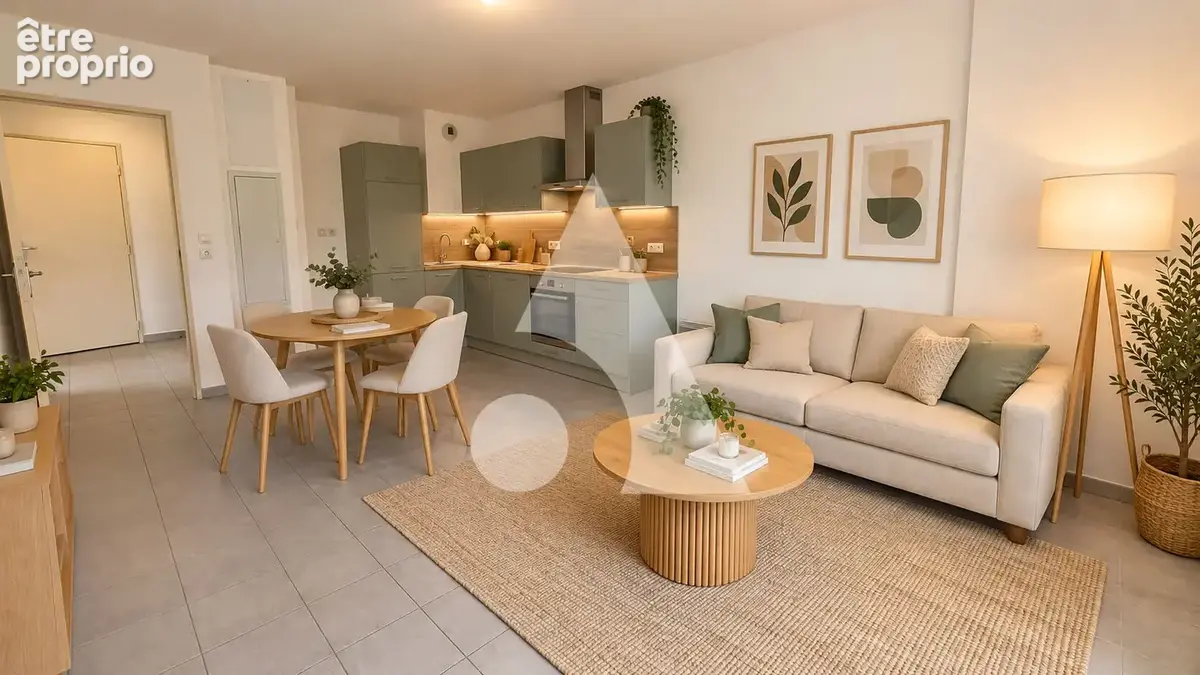Montpellier euromédecine 3 pièces de 56,30 m² avec terrasse et garage - photo 2