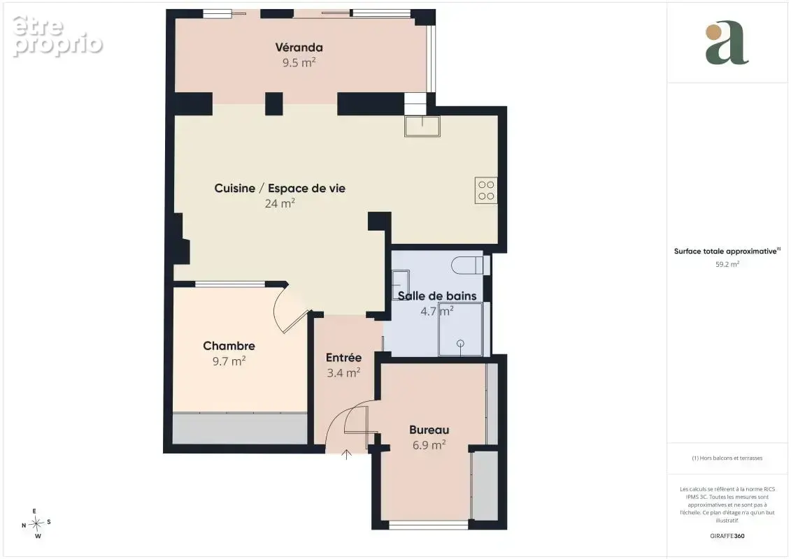 Coup de cœur : appartement avec jardin à vendre aux Chartrons (Bordeaux) - photo 15