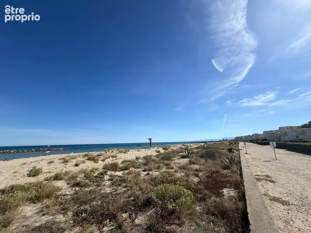 Le Barcarès Vue mer accès direct plage Le Lido Beau T2 avec terrasse ! - photo 24