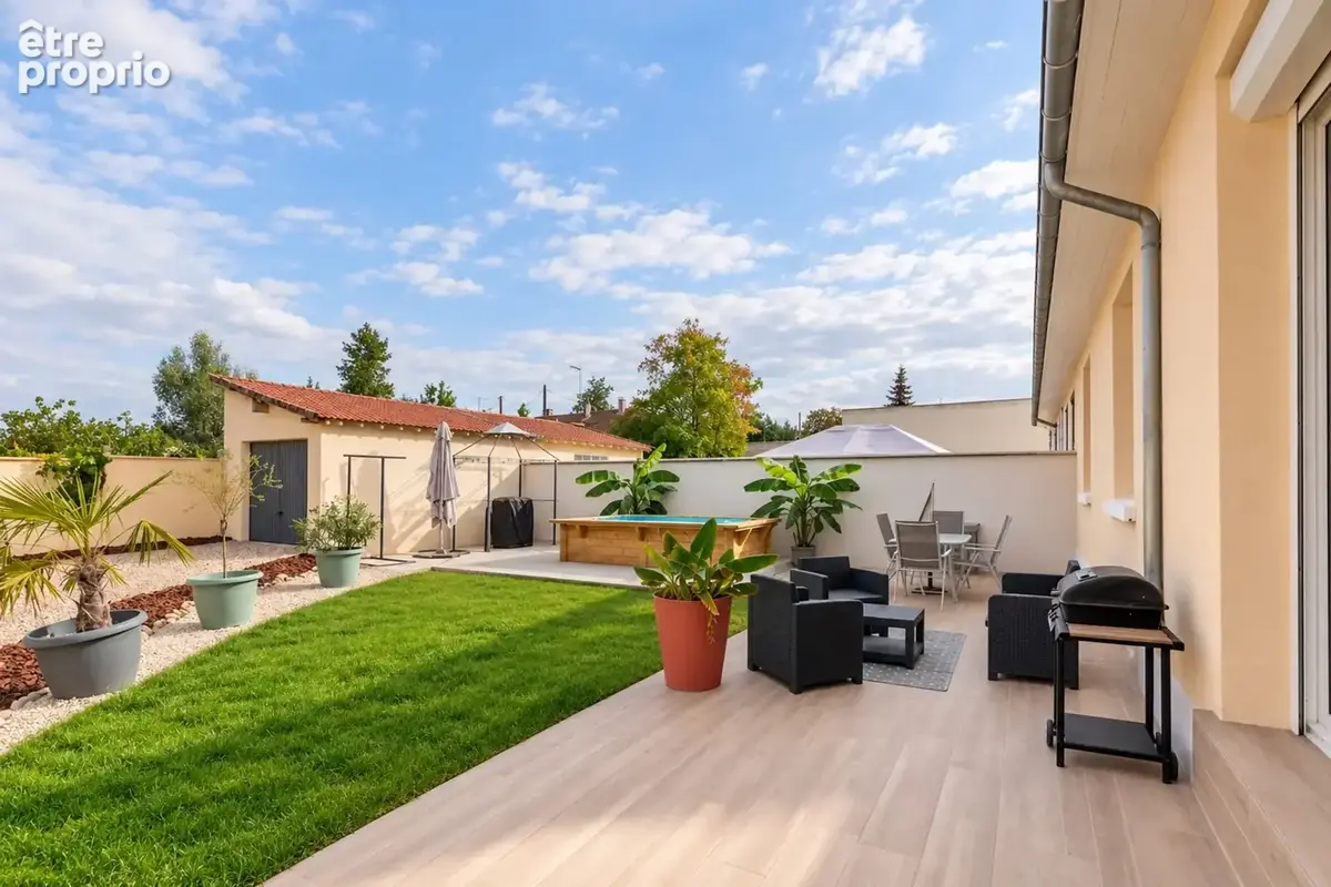 Maison à vendre 4 pièces MANTES LA JOLIE (78)Maison plein pied 65m²-2 chambres-garage-piscine-terrain 486m² - photo 6
