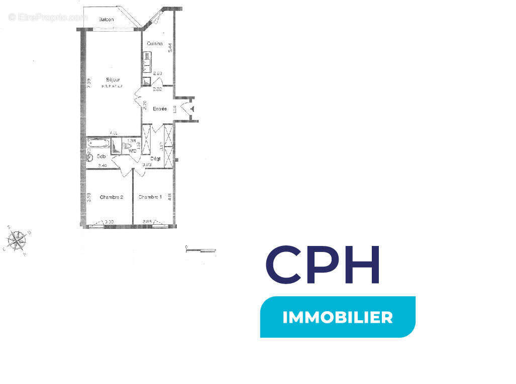 Appartement à COURBEVOIE