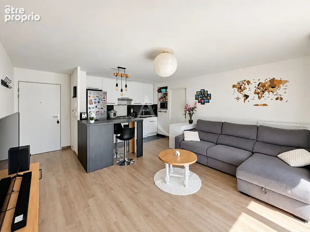 Coup de coeur ! Appartement situé à Villenoy, à 5 minutes à pieds de la gare de Meaux, 3 pièces, balcon sans vis à vis et au cal - photo 2