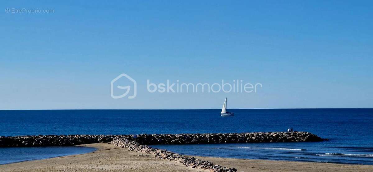 Carnon plage 1ere ligne appartement renove t2 avec toit terrasse + garage - photo 6