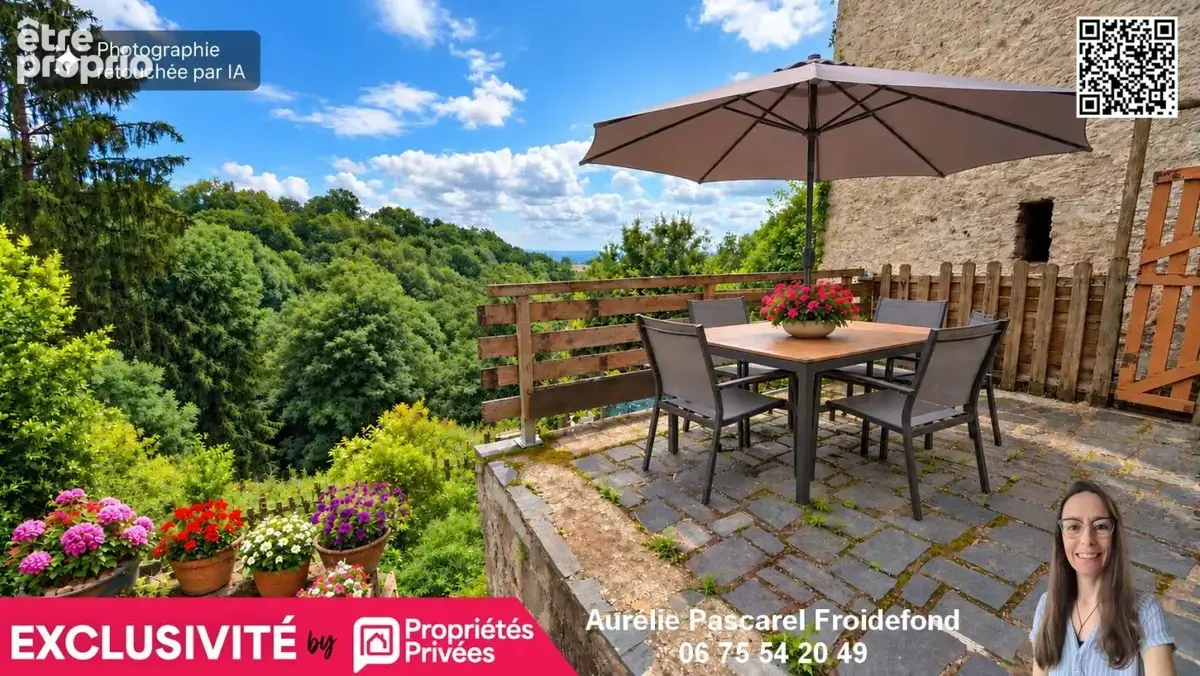 98 990 euros - voutezac (19130) - maison de village t4 d'environ 72m2, 3 chambres, avec cave et terrasse sur terrain de 205m² - photo 10