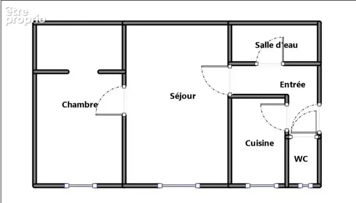 Appartement 43 m² à Paris-17e  - photo 13