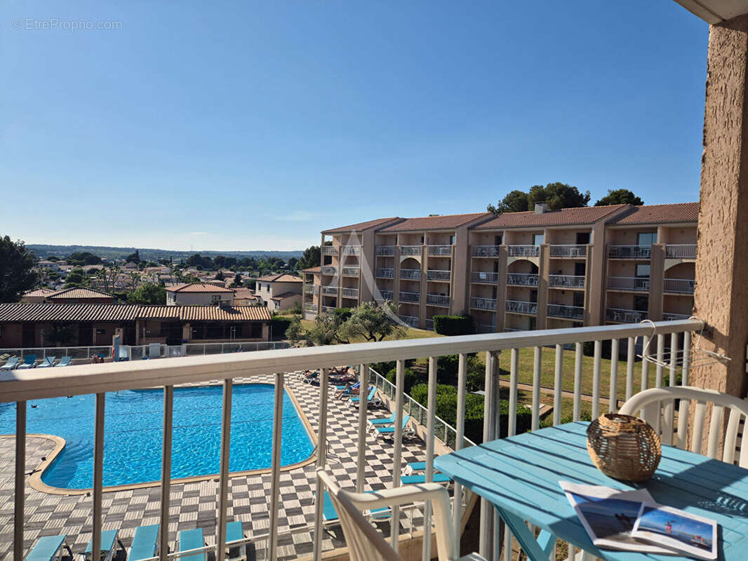 Appartement Balaruc Les Bains 1 pièce(s) 20 m2 avec terrasse et piscine - photo 16