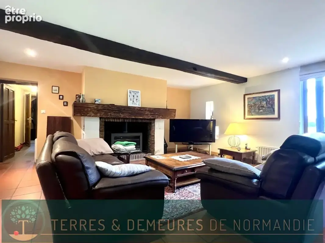 Charmante maison normande avec studio indépendant  5 446 m² de terrain proche du village de Cormeilles (27260) - photo 7