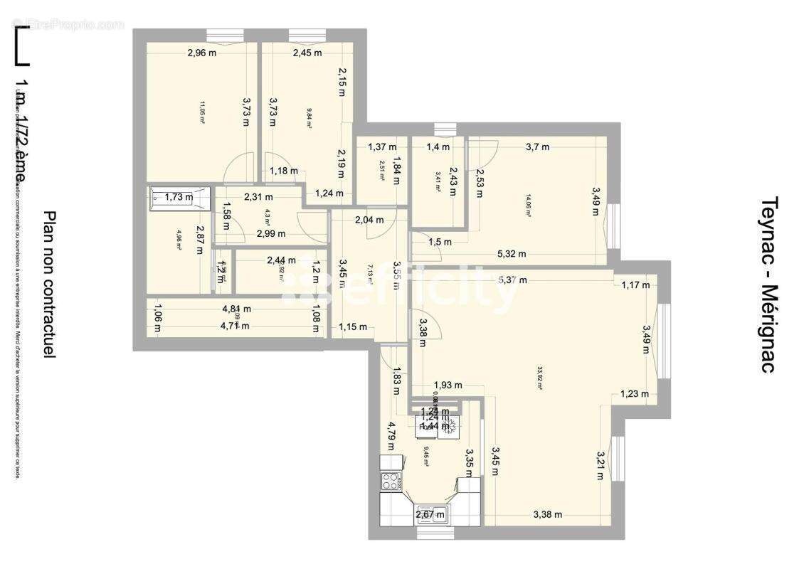 Appartement à MERIGNAC