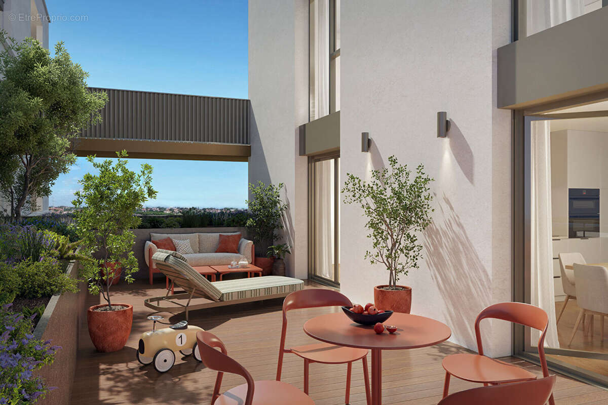 Appartement 3 pièces 56 m2 + double terrasse dans le quartier de  Montaudran ! TOULOUSE - photo 5