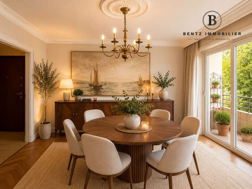 Aménagement virtuel - Appartement à STRASBOURG
