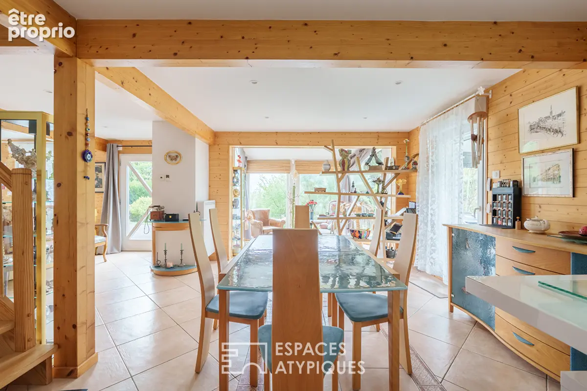 Chalet ossature bois et sa dépendance en lisière de forêt - photo 13