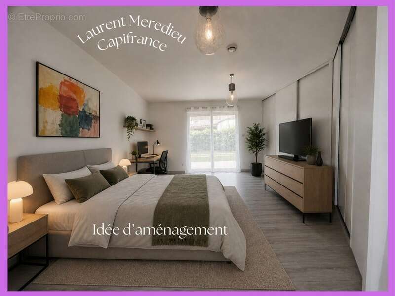 Maison de plain-pied de 130 m²- 4 chambres- avec grand jardin piscinable – Saint-Romain-la-Virvée - photo 3