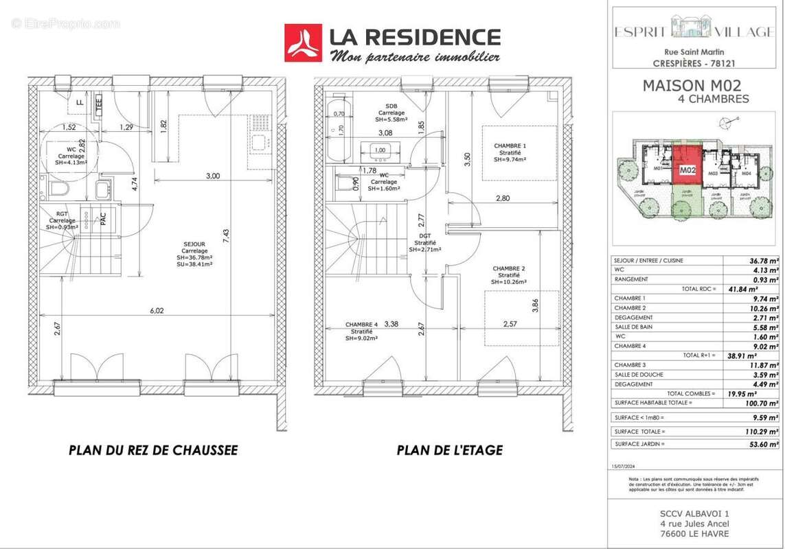 Maison à CRESPIERES