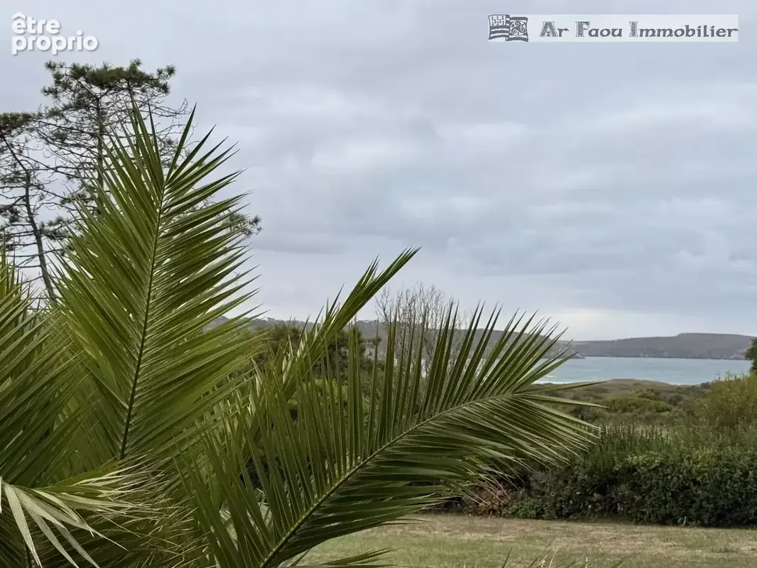 Crozon Proche plage belle néobretonne rénovée avec vue mer - photo 19