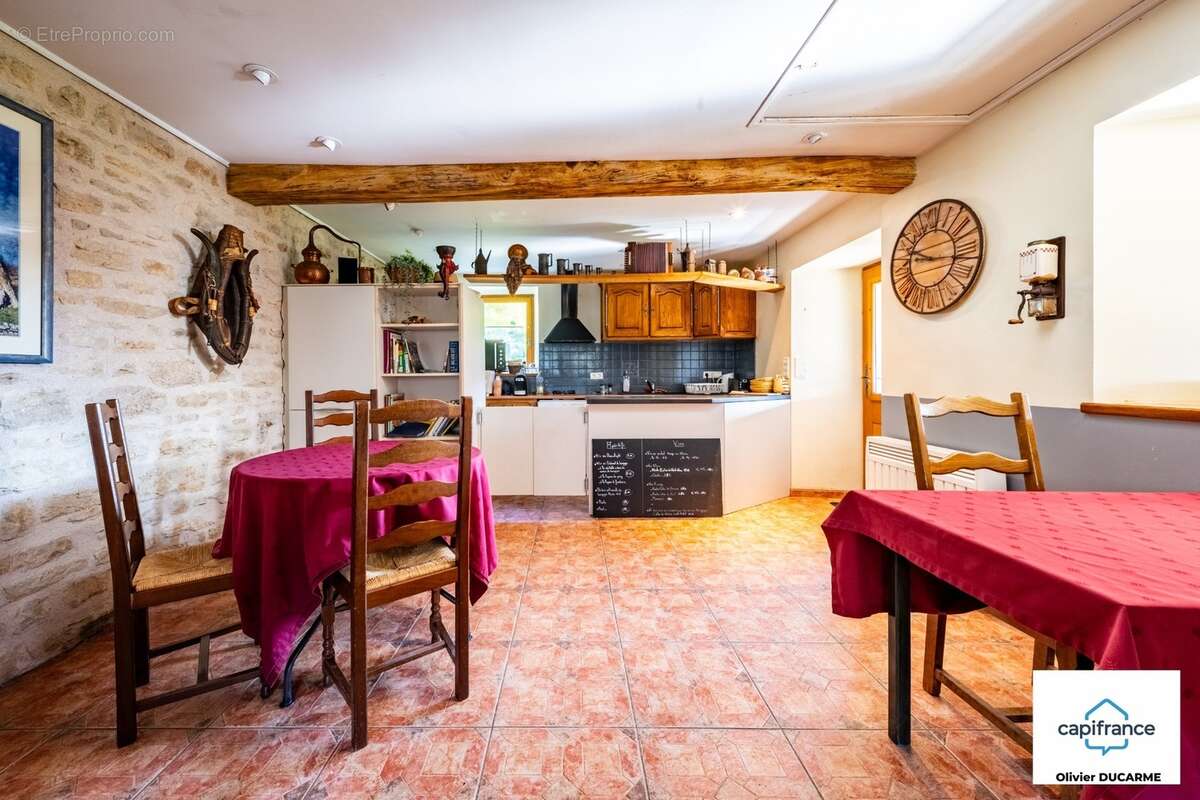 Murs et fonds : gite, chambres d'hôtes et table d'hôtes à vendre CHAUDENAY LE CHATEAU (21) - photo 30