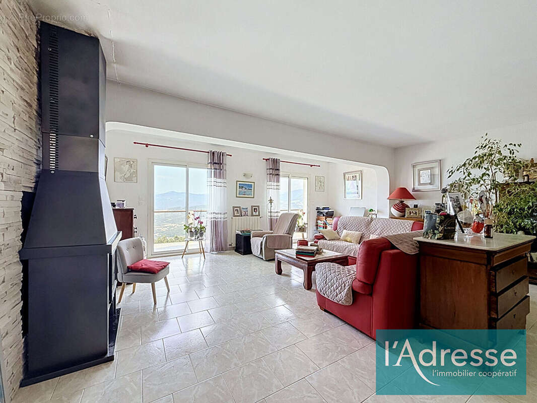 Maison vue mer panoramique sur les hauteurs de Calcatoggio - piscine chauffée - appartement indépendant - photo 3